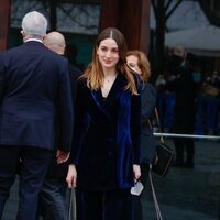 María Valverde en el acto de entrega de medallas de las Bellas Artes 2022