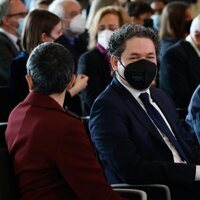 Gustavo Dudamel en el acto de entrega de medallas de las Bellas Artes 2022