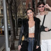 Anna Ferrer y su novio, Iván Martín, en la fiesta de cumpleaños de la influencer