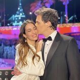 Almudena Cid y Christian Gálvez en la Nochevieja de 2020