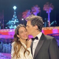 Almudena Cid y Christian Gálvez en la Nochevieja de 2020