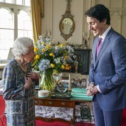 La Reina Isabel y Justin Trudeau, muy cómplices en una audiencia en Windsor Castle