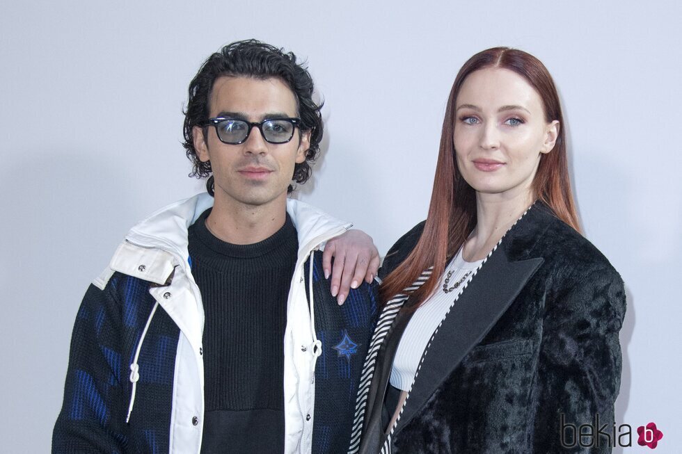 Joe Jonas y Sophie Turner en la París Fashion Week 2022