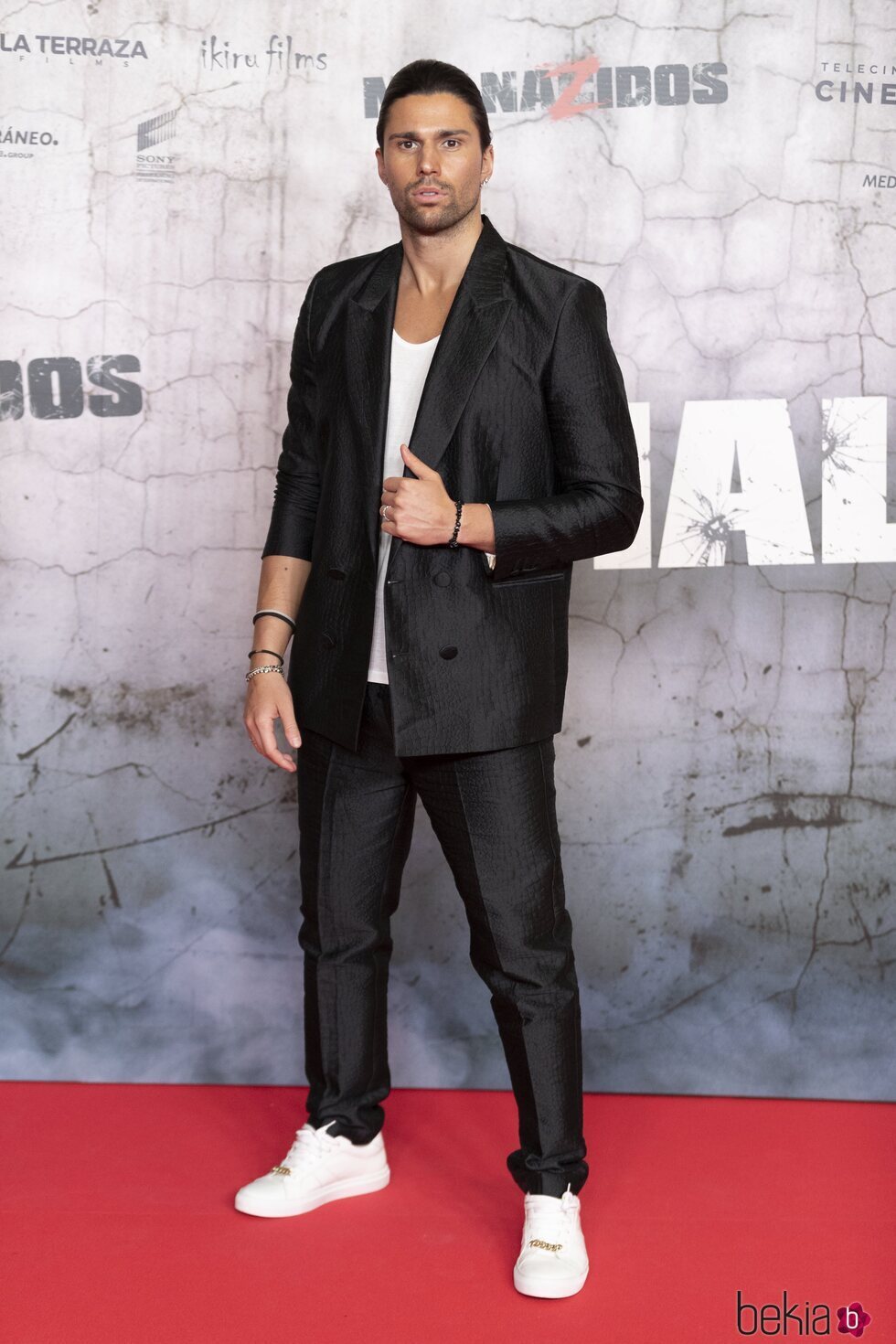 Luca Onestini en la premiere de 'Malnazidos'