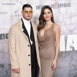 Alejandro Nieto y Tania en la premiere de 'Malnazidos'