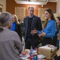 El Príncipe Guillermo y Kate Middleton en el Centro Cultural Ucraniano de Londres