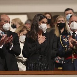 La Reina Letizia recibe una ovación en el XX Concierto 'In Memoriam' Víctimas del Terrorismo