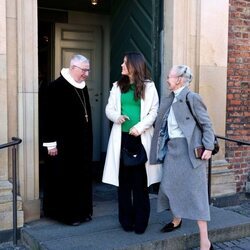 Margarita de Dinamarca e Isabel de Dinamarca con Erik Norman Svendsen