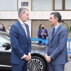 El Rey Felipe y Pedro Sánchez en el Acto de Homenaje a la Ejemplaridad del Pueblo de La Palma