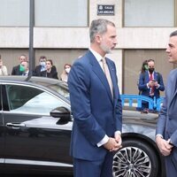 El Rey Felipe y Pedro Sánchez en el Acto de Homenaje a la Ejemplaridad del Pueblo de La Palma