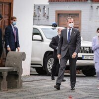 Los Reyes Felipe y Letizia en el Acto de Homenaje a la Ejemplaridad del Pueblo de La Palma