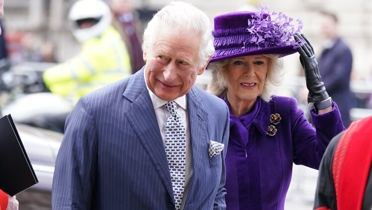 El Príncipe Carlos y Camilla Parker en el Día de la Commonwealth 2022