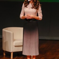 La Reina Letizia durante la celebración del acto del Día Mundial de las Enfermedades Raras en León