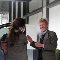 Ernesto de Hannover y Claudia Stilianopoulos en un hotel de Madrid