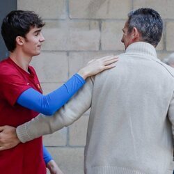 Pablo Urdangarin e Iñaki Urdangarin, muy cómplices en Zarautz