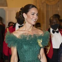 Kate Middleton en una cena en su honor en Jamaica