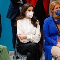 La Reina Letizia en el acto de proclamación del Premio Princesa de Girona 2022 de Empresa