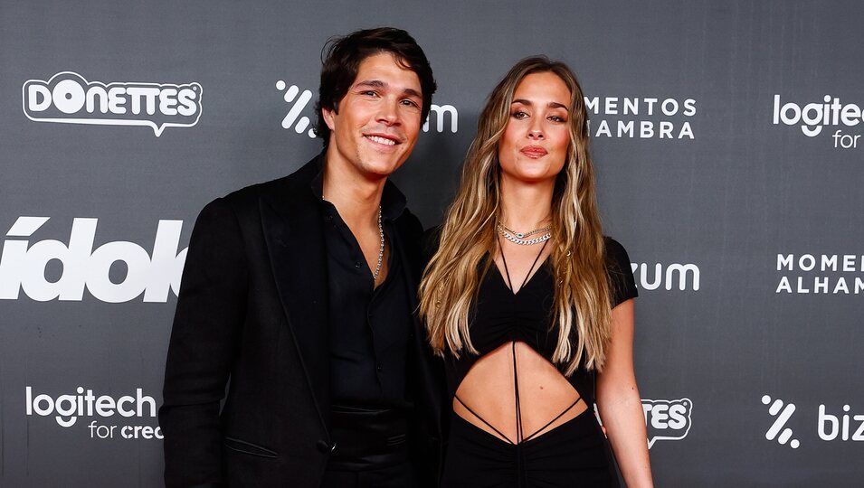 María Pombo y Pablo Castellano en los Premios Ídolo