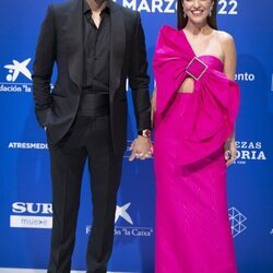 Paula Echevarría y Miguel Torres en la gala de clausura del Festival de Málaga 2022