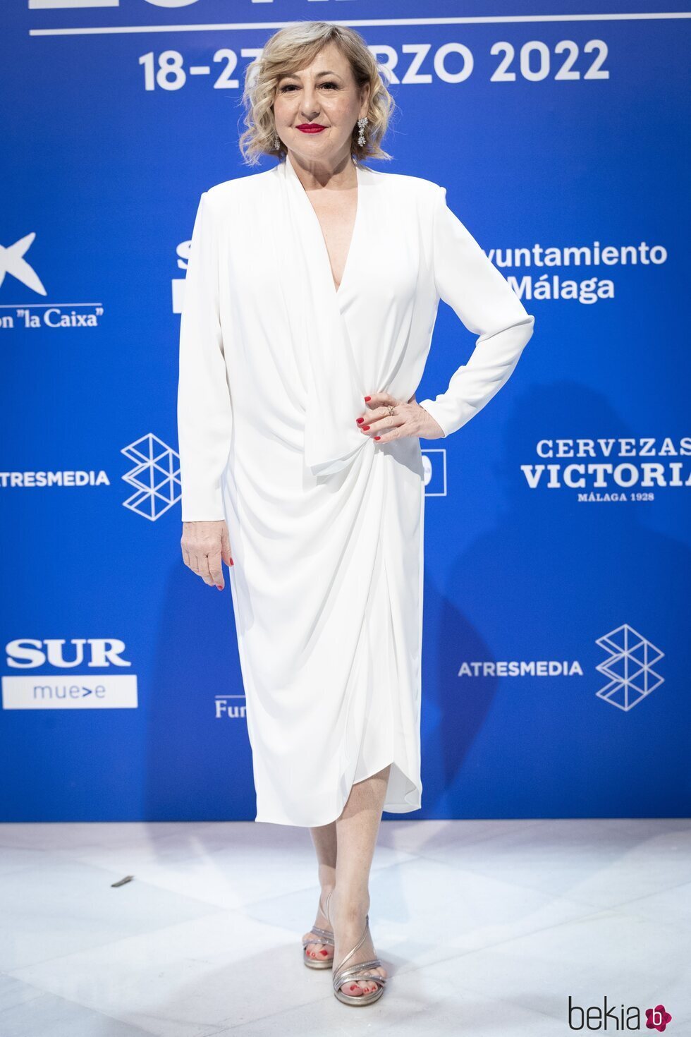 Carmen Machi en la gala de clausura del Festival de Málaga 2022