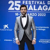 Antonio Velázquez en la gala de clausura del Festival de Málaga 2022