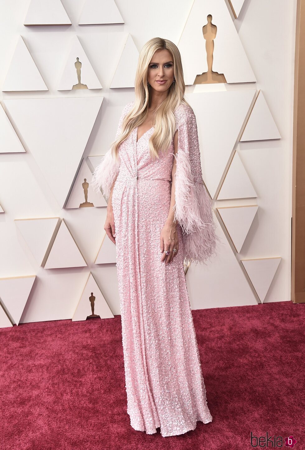 Nicky Hilton en la alfombra roja de los Premios Oscar 2022