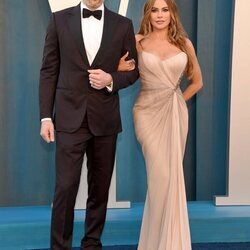 Joe Manganiello y Sofía Vergara en la fiesta de Vanity Fair tras los Premios Oscar 2022