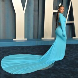 Kim Kardashian en la fiesta de Vanity Fair tras los Premios Oscar 2022