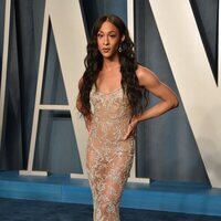 Mj Rodriguez en la fiesta de Vanity Fair tras los Premios Oscar 2022