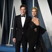 James Rothschild y Nicky Hilton en la fiesta de Vanity Fair tras los Premios Oscar 2022