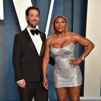 Serena Williams y Alexis Ohanian en la fiesta de Vanity Fair tras los Premios Oscar 2022