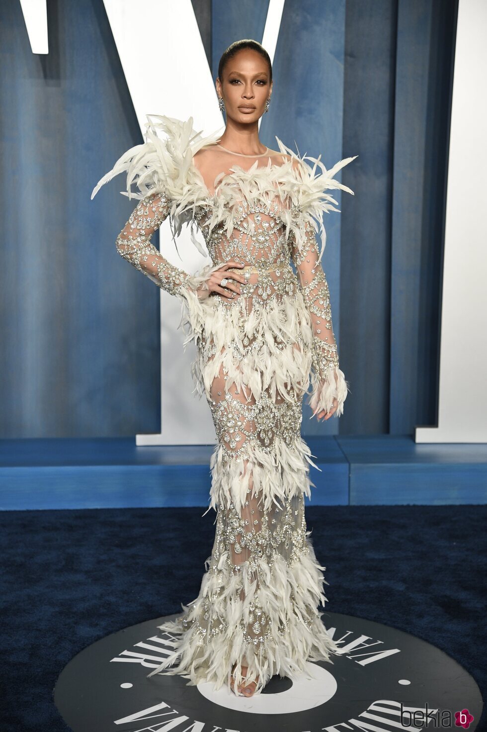 Joan Smalls en la fiesta de Vanity Fair tras los Premios Oscar 2022