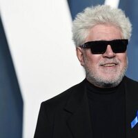 Pedro Almodóvar en la fiesta de Vanity Fair tras los Premios Oscar 2022