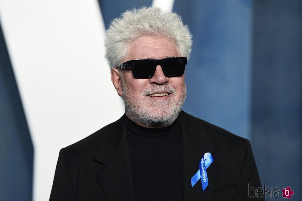 Pedro Almodóvar en la fiesta de Vanity Fair tras los Premios Oscar 2022