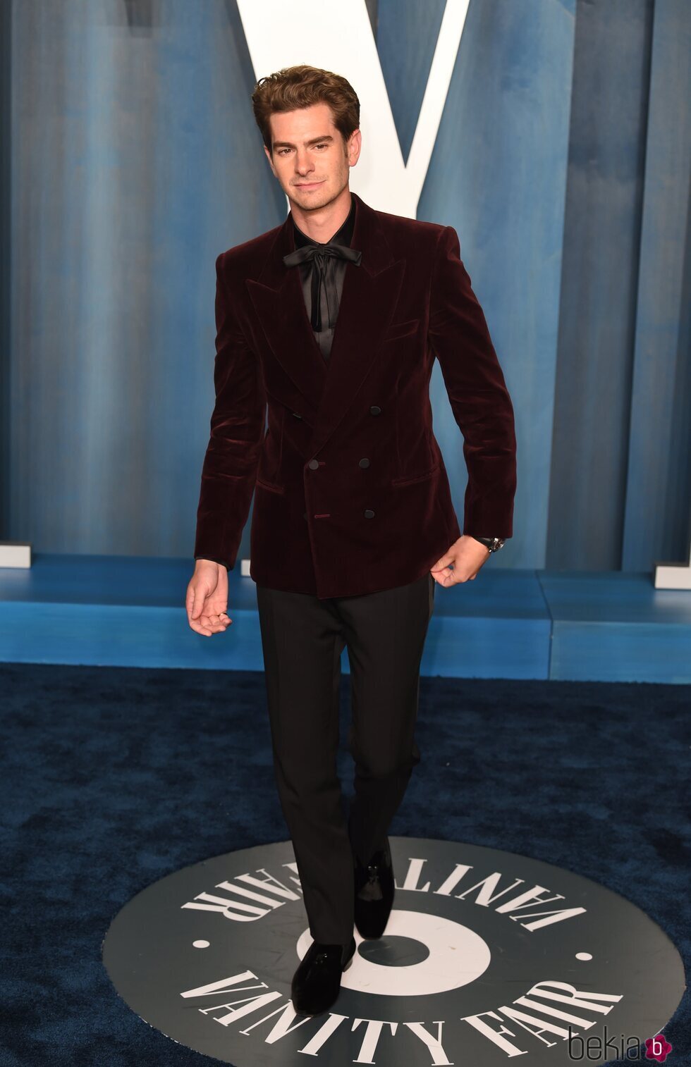 Andrew Garfield en la fiesta de Vanity Fair tras los Premios Oscar 2022