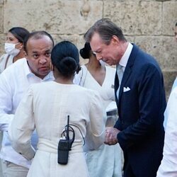 Enrique de Luxemburgo en la boda de Josef-Emanuel de Liechtenstein y Claudia Echavarría