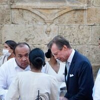 Enrique de Luxemburgo en la boda de Josef-Emanuel de Liechtenstein y Claudia Echavarría