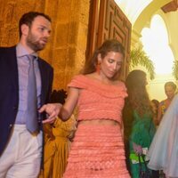 Cósima Ramírez en la boda de Josef-Emanuel de Liechtenstein y Claudia Echavarría