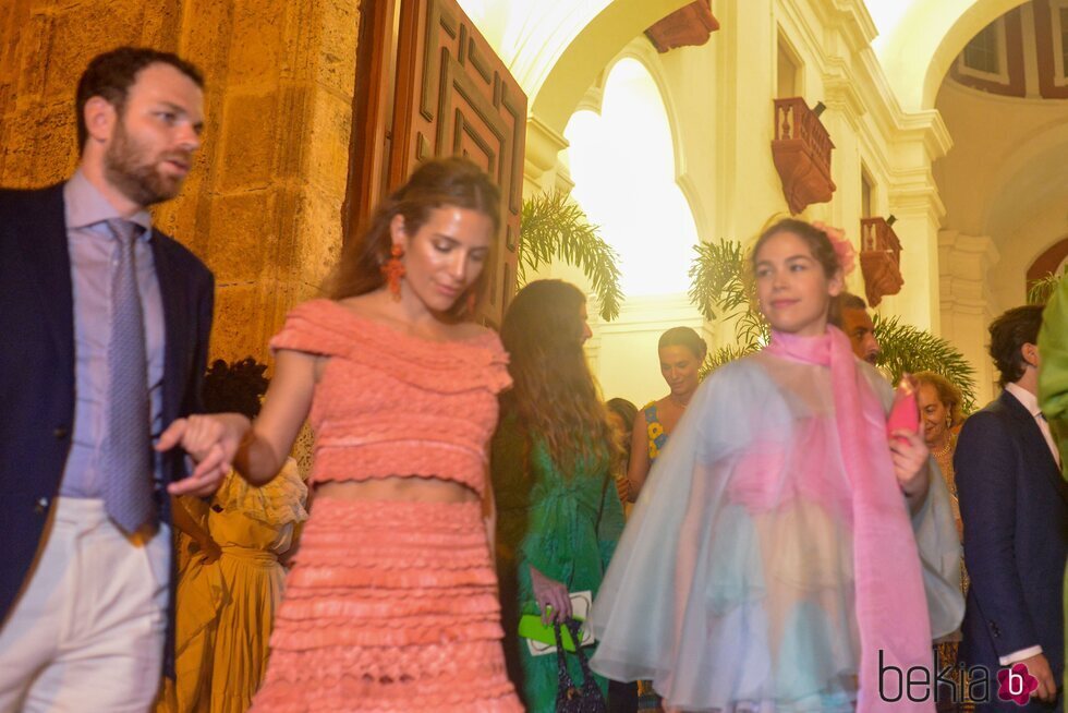 Cósima Ramírez en la boda de Josef-Emanuel de Liechtenstein y Claudia Echavarría