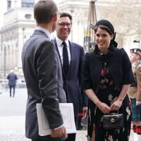 Eugenia de York y Jack Brooksbank en el homenaje al Duque de Edimburgo