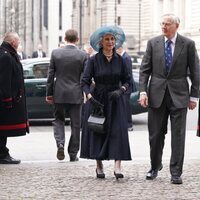 Los Duques de Gloucester en el homenaje al Duque de Edimburgo