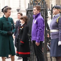 La Princesa Ana en el homenaje al Duque de Edimburgo