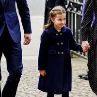 La Princesa Carlota en el homenaje al Duque de Edimburgo