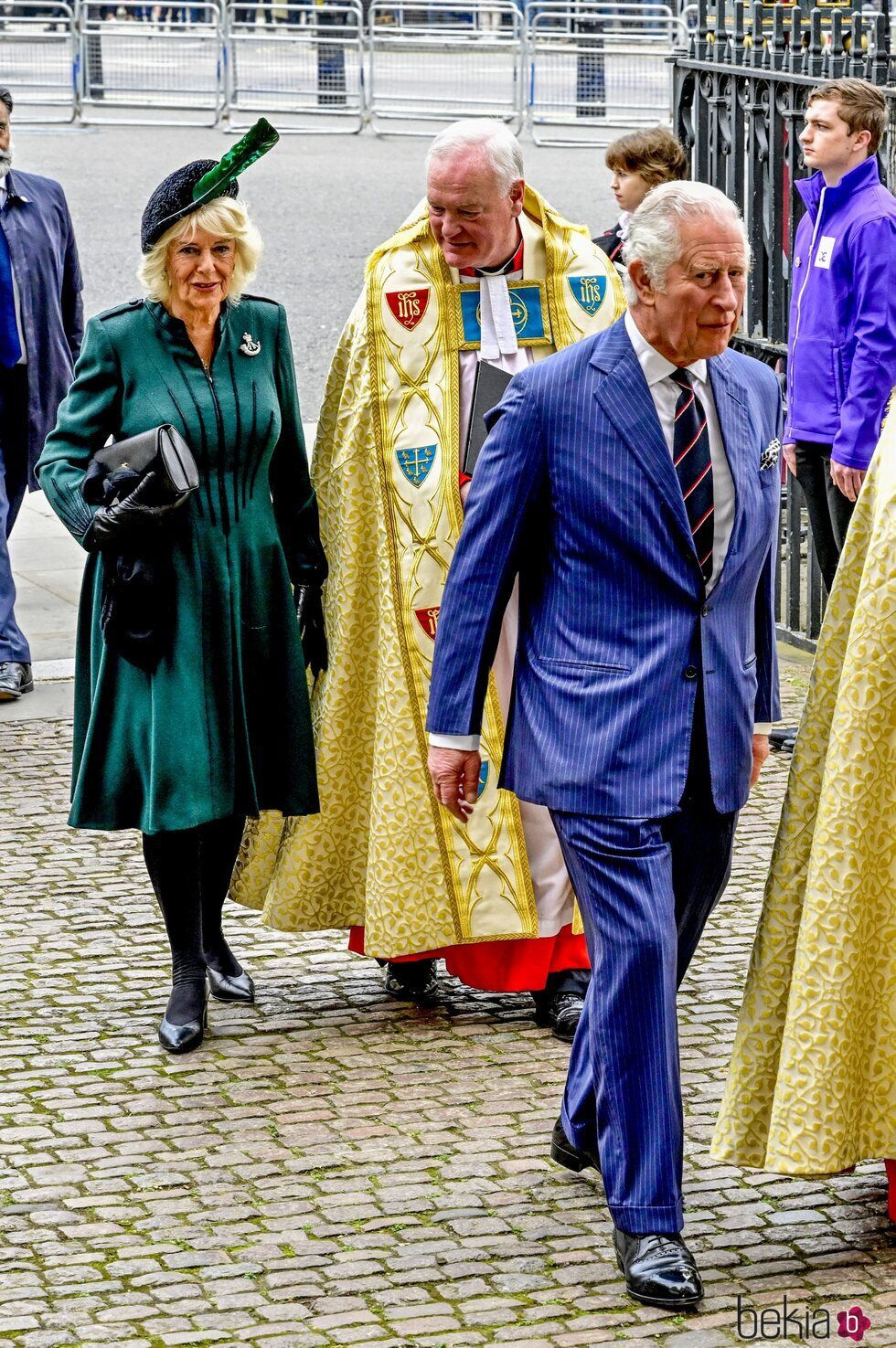 El Príncipe Carlos y Camilla Parker en el homenaje al Duque de Edimburgo