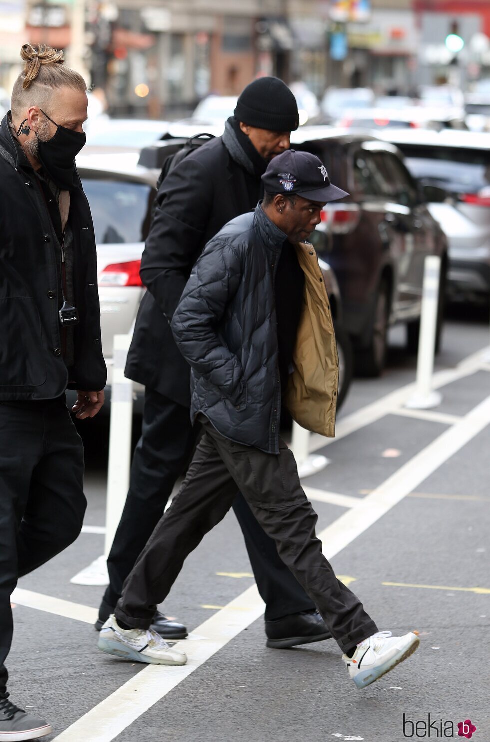 Chris Rock volviendo al trabajo en Boston