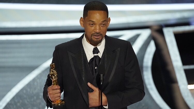 Will Smith con su Premio Oscar 2022