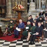 La Reina Isabel, Carlos y Camilla, la Princesa Ana y Timothy Laurence, los Cambridge, los York, los Gloucester y los Kent en el homenaje al Duque de Edimbu