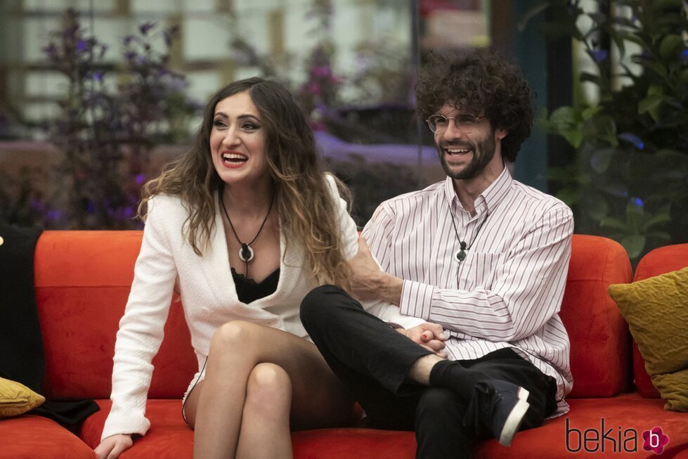 Rafa y Carmen en la gala 12 de 'Secret Story 2'