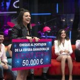 Marta gana los 50.000 euros de la esfera en la gala 12 de 'Secret Story 2'