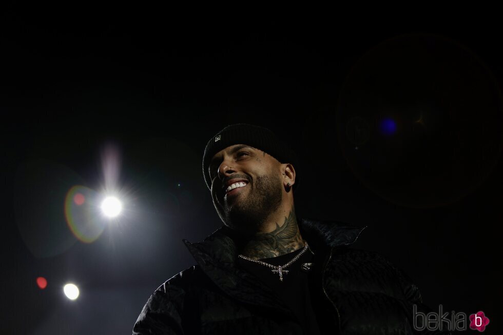 Nicky Jam durante su actuación en Los 40 Primavera Pop 2022